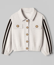 Load image into Gallery viewer, Solid Fleece Collared Jacket and Jogger Co-ord Set
