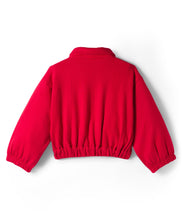 Load image into Gallery viewer, Solid Fleece Collared Jacket and Jogger Co-ord Set