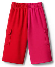 Load image into Gallery viewer, Waffle Knit Color Block Jacket and Culotte Pant Set
