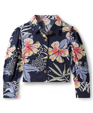 Load image into Gallery viewer, Floral Printed Crop Top Belted Culotte Co-ord Set