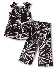 Load image into Gallery viewer, Floral Printed Straped Top Belted Palazzo Set