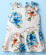 Load image into Gallery viewer, Floral Printed Straped Top Belted Palazzo Set