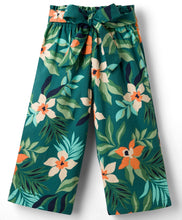 Load image into Gallery viewer, Floral Printed Straped Top Belted Palazzo Cotton Set