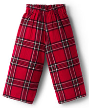 Load image into Gallery viewer, Checkered Cotton Shirt Style Crop Top Palazzo Co-ord Set