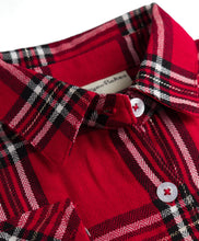 Load image into Gallery viewer, Checkered Cotton Shirt Style Crop Top Palazzo Co-ord Set