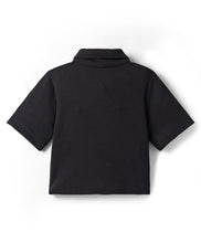 Load image into Gallery viewer, Waffle Solid Crop Top Flap Skort Set