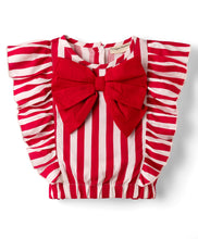 Load image into Gallery viewer, Striped Frilled Top Belted Palazzo Co-ord Set