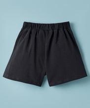 Load image into Gallery viewer, Color Block Cotton Solid Crop Top Skort Set