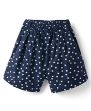 Load image into Gallery viewer, Solid Frilled Crop Top and Polka Skort Set