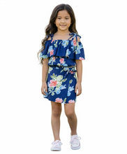 Load image into Gallery viewer, Floral Printed Straped Frilled Top Skort Co-ord Set