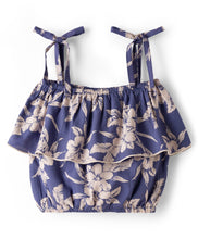 Load image into Gallery viewer, Floral Printed Straped Frilled Top Skort Co-ord Set