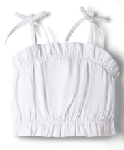 Load image into Gallery viewer, Solid Straped Crop Top Floral Culotte Pant Set