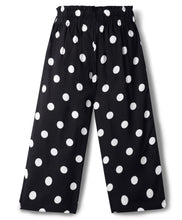 Load image into Gallery viewer, Woven Polka Printed Crop Top Culotte Pant Co-ord Set