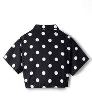 Load image into Gallery viewer, Woven Polka Printed Crop Top Culotte Pant Co-ord Set