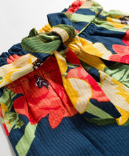 Load image into Gallery viewer, Bow Detailed Crop Top Floral Palazzo Set