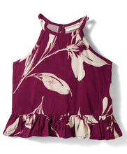 Load image into Gallery viewer, Floral Halter Neck Crop Top and Pant Set