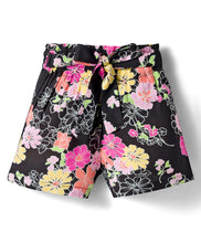 Load image into Gallery viewer, Floral Printed Straped Top Belted Short Co-ord Set