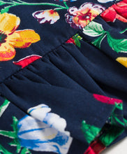 Load image into Gallery viewer, Cotton Floral Printed Halter Neck Top Skort Set