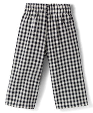 Load image into Gallery viewer, Cotton Checkered Frilled Top Palazzo Co-ord Set