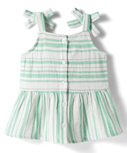 Load image into Gallery viewer, Cotton Striped Frill Straped Top Palazzo Co-ord Set