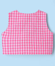 Load image into Gallery viewer, Cotton Checkered Top Belted Short Co-ord Set