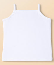 Load image into Gallery viewer, Cotton Straped Top Skirt Set with Bow Applique