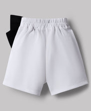 Load image into Gallery viewer, Polka Printed Top Waffle Flap Skort Set with Bow Applique