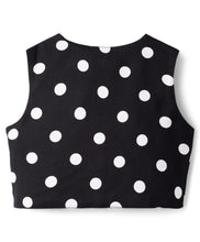 Load image into Gallery viewer, Polka Printed Sleeveless Top and Pant Co-ord Set