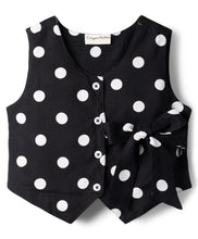 Load image into Gallery viewer, Polka Printed Sleeveless Top and Pant Co-ord Set