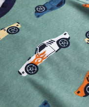 Load image into Gallery viewer, Cotton Cars Printed Tshirt and Jogger Co-ord Set