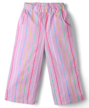 Load image into Gallery viewer, Cotton Striped Top Pant Co-ord Set