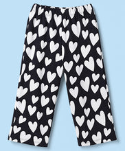 Load image into Gallery viewer, Cotton Hearts Printed Top Pant Co-ord Set