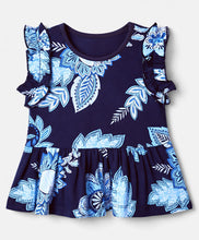 Load image into Gallery viewer, Cotton Floral Printed Top Pant Co-ord Set