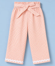 Load image into Gallery viewer, Checkered with Lace Top and Pant Co-ord Set