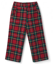 Load image into Gallery viewer, Solid Textured Fabric Top and Checkered Pant Set
