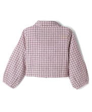 Load image into Gallery viewer, Cotton Checkered Top and Pant Co-ord Set - Pink