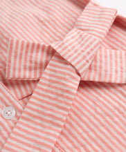 Load image into Gallery viewer, Cotton Striped Top and Pant Co-ord Set - Pink