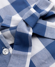 Load image into Gallery viewer, Checkered Jacket and Pant Co-ord Set - Blue