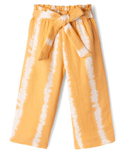 Load image into Gallery viewer, Cotton Double Cloth Fabric Tie Dye Top Pant Co-ord Set - Orange