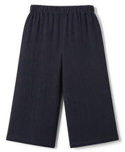 Load image into Gallery viewer, Cotton Double Cloth Fabric Top Pant Co-ord Set - Navy