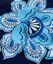 Load image into Gallery viewer, Cotton Floral Printed Top Jogger Co-ord Set - Blue