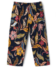 Load image into Gallery viewer, Cotton Floral Printed Frilled Top Pant Co-ord Set - Navy