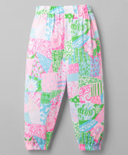 Load image into Gallery viewer, Cotton Floral Printed Frilled Top Pant Co-ord Set - Offwhite