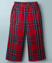 Load image into Gallery viewer, Cotton Smocking Fabric Top Checkered Culotte Se