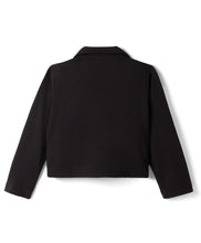 Load image into Gallery viewer, Textured Fabric Collared Top and Floral Culotte Set
