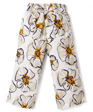Load image into Gallery viewer, Frilled Solid Full Sleeves Top and Floral Culotte Set