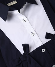 Load image into Gallery viewer, Woven Full Sleeves Shirt Top and Waffle Culotte Set