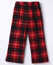 Load image into Gallery viewer, Polar Fleece Checkered Sweatshirt and Pant Co-ord Set