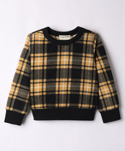 Load image into Gallery viewer, Polar Fleece Checkered Sweatshirt and Jogger Co-ord Set