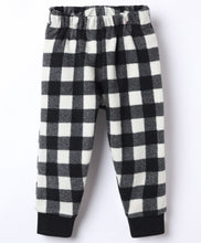 Load image into Gallery viewer, Polar Fleece Checkered Sweatshirt and Jogger Co-ord Set